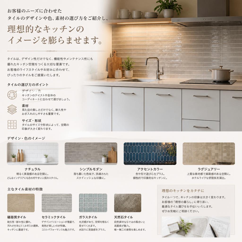 理想のキッチンデザインとは？