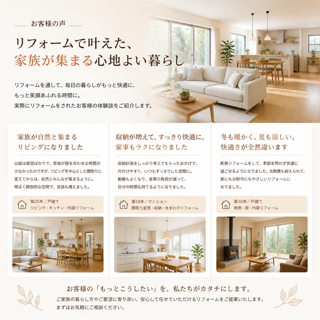 お客様の声