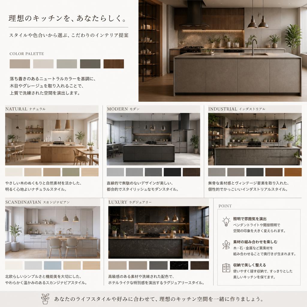 理想のキッチンデザイン