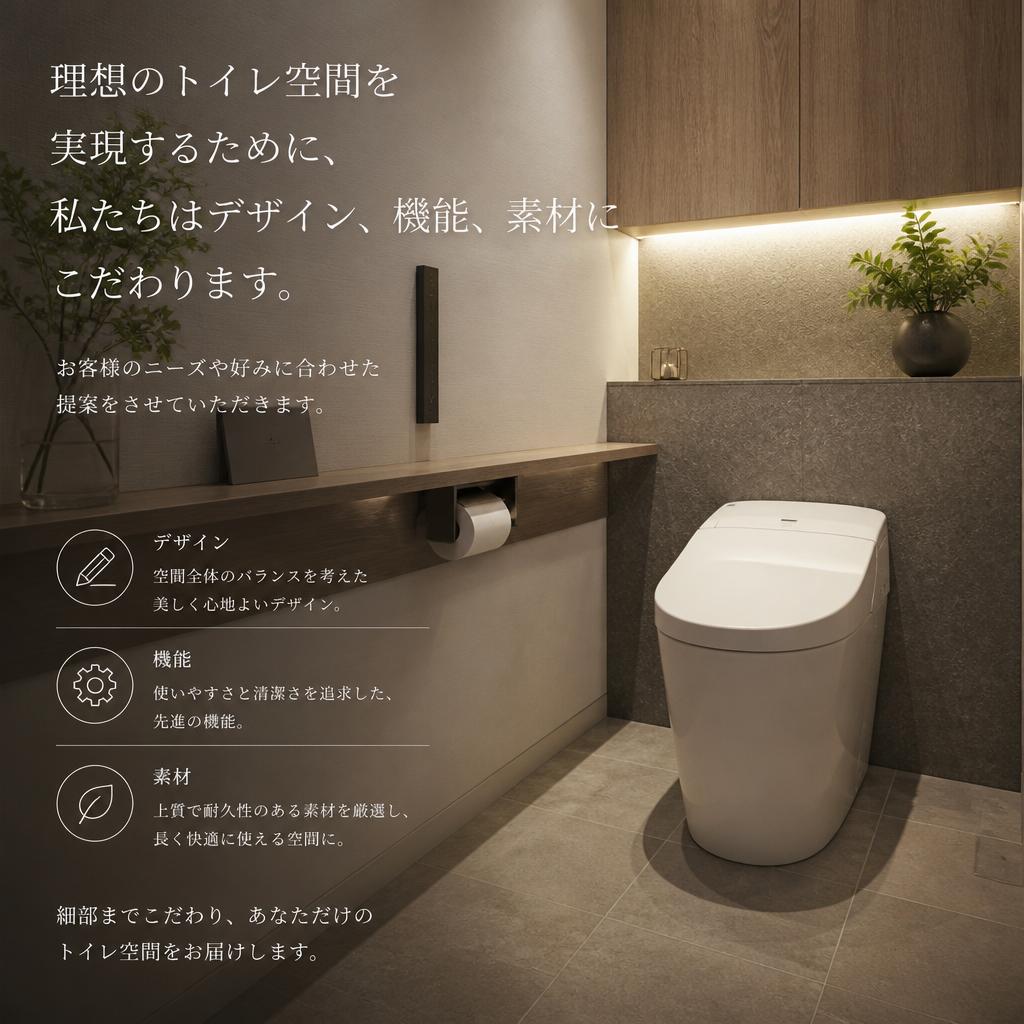2. トイレリフォームの具体的なご提案