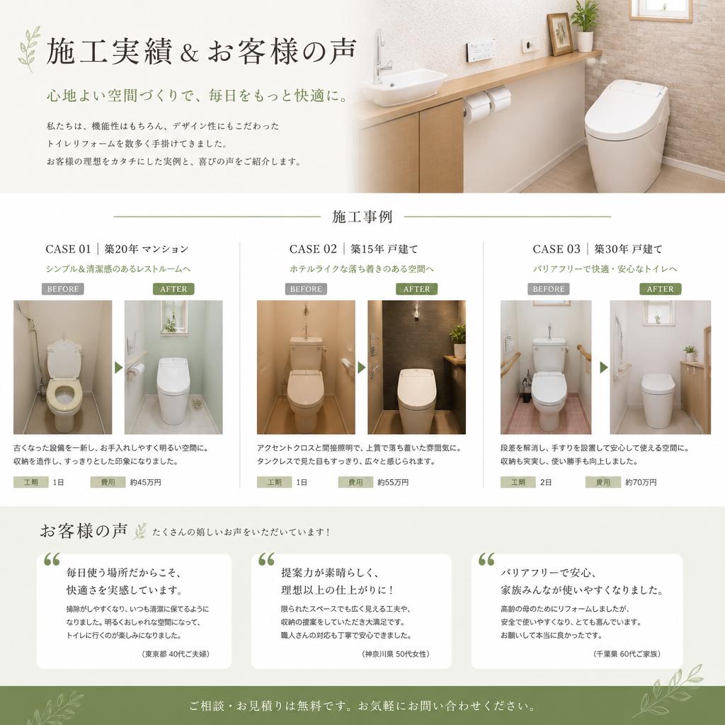 5. 実績紹介とお客様の声