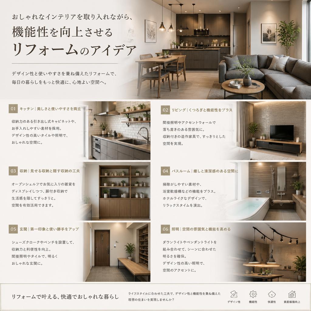 2. デザイン性と機能性の両立