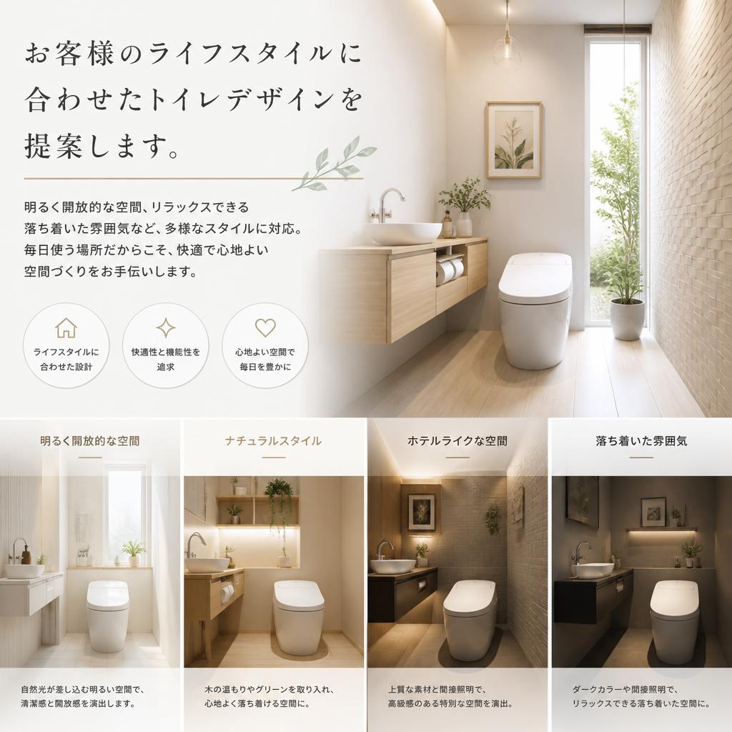 理想のトイレデザイン