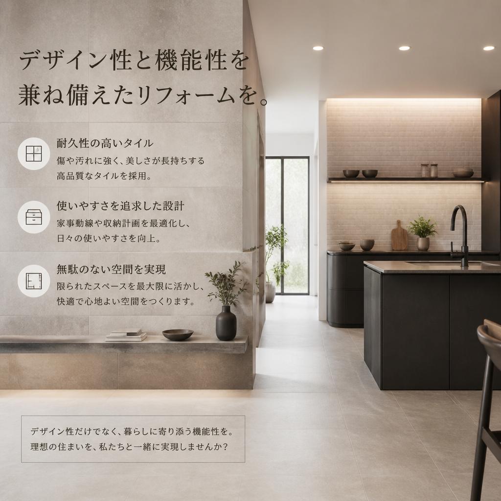 ムラカミ建材店のトイレリフォームの特徴