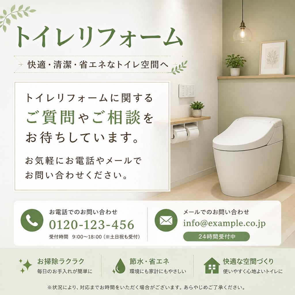 まずはお気軽にお問い合わせを！