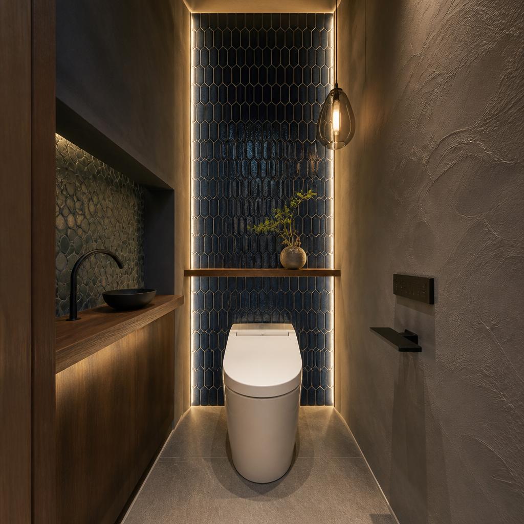 個性的なトイレ空間を作る、今治市のリフォーム提案！